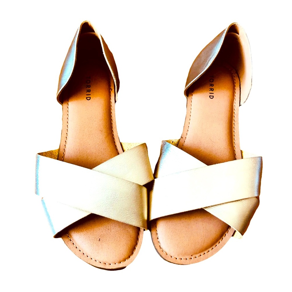 Torrid Gold Sandals